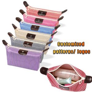 Wholesale Blank <b>Small</b> Portable Custom Makeup <b>Bags</b> Cosmetic <b>Bags</b> <b>Travel</b> Fashion Neoprene Nylon Waterproof Cosmetic Pouch - Product Image 6