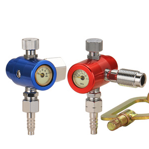 Régulateur de pression oxygène-propane-acétylène 1,6 Mpa monophasé avec manomètre pour utilisation avec bouteille de gaz - Product Image 1
