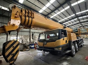 Grúa Hidráulica Amarilla de 70 Toneladas, Modelo 2018, Cilindro Hidráulico Sany, Equipo de Construcción Usado - Product Image 2