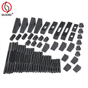 Kit de Sujeción de Acero M8 de 52 Piezas, Kit de Sujeción de 58 Piezas con Tuercas en T, Juego de M10 M12 M14 M16 M18 M20 <span class=keywords><strong>M22</strong></span> M24 <span class=keywords><strong>CK10</strong></span> CK12 CK14 CK16 CK18 CK20 - Product Image 3