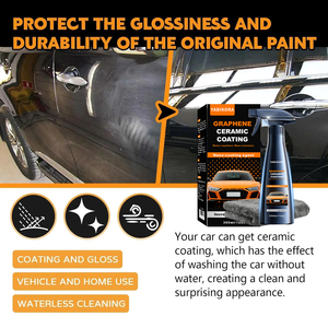 Spray de Grafeno Yabikora para Pintura de Automóviles y Revestimiento de Carrocería con Película de Cristal, Impermeable y Ecológico, 350 ml - Product Image 5