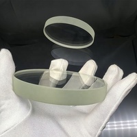 Hojas de vidrio templado térmico Circular Pyrex redondo personalizado de alta calidad vidrio de observación de vidrio de ventana