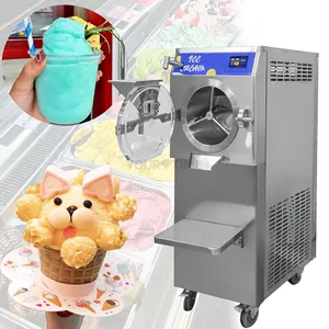Yourtime mesin es krim multifungsi 48L/H 5 untuk bisnis sepenuhnya otomatis mesin Sorbet Gelato batch freezer es Italia