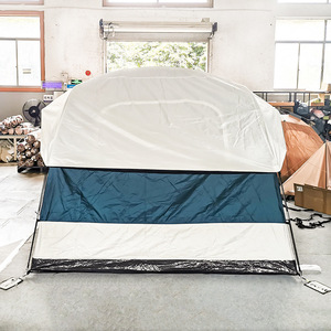 Tente de <span class=keywords><strong>camping</strong></span> portable <span class=keywords><strong>pour</strong></span> SUV, double couche, pliable, avec structure en aluminium, trois saisons, imperméable, <span class=keywords><strong>pour</strong></span> extérieur, meilleure visibilité - Product Image 3
