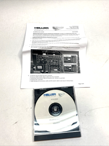 PLC <strong>Heller</strong> HC2 8.0.0.72L Oven Software DVD Manual Reflow Controller Warranty Product - Product Image 1