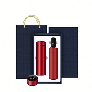 Set de Regalo Corporativo con Logotipo Personalizado, Artículos Promocionales Económicos para Empresas y Oficinas VIP, Incluye Paraguas y Termo - Product Image 2