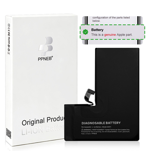 แบตเตอรี่ขายส่งสำหรับ Apple 12 13 <span class=keywords><strong>4</strong></span> 15 16 Pro Max สุขภาพแบตเตอรี่ 100% ไม่มีหน้าต่างแจ้งเตือน  ผ่านการตรวจสอบการทำงาน แบตเตอรี่ความจุสูงสำหรับ <span class=keywords><strong>iPhone</strong></span> - Product Image 1