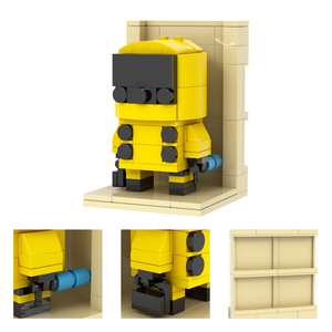 Jeu de Création Cinématographique Backrooms Wanderer MOC Bricks Kits Briques DIY Jouets de Construction pour Enfants MOC7872 - Product Image 6