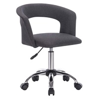 Tabouret de BAR réglable en tissu, chaise de haute qualité avec dossier