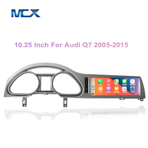 MCX Carplay 10.25'' 8 cœurs 64 Go 32 Go Écran IPS Lecteur DVD Radio multimédia Navigation Android pour Audi <span class=keywords><strong>Q7</strong></span> 2005-2009 2010-2015 - Product Image 2