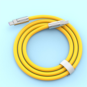 สายซิลิโคน PD 60W USB-C กับ USB-C สายชาร์จข้อมูลเร็วสุดเหมาะสำหรับ iPhone 16 15<span class=keywords><strong>ชาร์จ</strong></span>เร็วสายข้อมูล - Product Image 1
