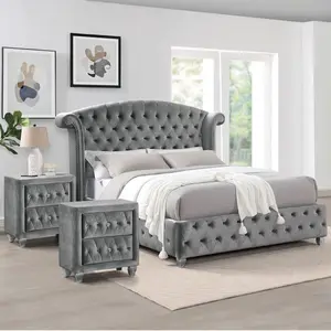 Fábrica de muebles de Dongguan personalizados modernos de alta calidad diseñador de lujo niños sala de estar cama muebles de habitación conjuntos de China - Product Image 1