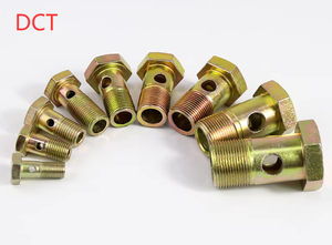 Tornillo hueco hexagonal de un solo orificio, perno para motor diésel, perno/ tornillo articulado para tubería de retorno de aceite hidráulico. - Product Image 5