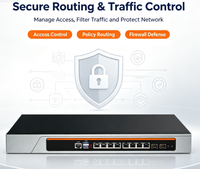 Routeur d'entreprise 10 ports avec contrôle intelligent du trafic, VPN, pare-feu et gestion de réseau pour les PME et les bureaux