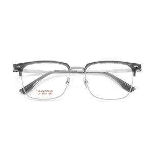 Monturas de Gafas de Titanio Rectangulares, Montura Completa 6067, Antideslizantes, Unisex, Origen Danyang - Product Image 2