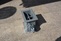 Volume d'air variable (VAV) Structure papillon en acier inoxydable Panneau d'amortisseur électrique Vanne de volume d'air contrôlable sur mesure