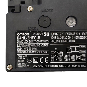 D4NL-2HFG-B สวิตช์ประตูนิรภัยล็อคเครื่องจักร FANUC - Product Image 2