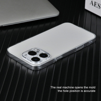 Ultra-mince Transparent Pure Hard PC Phone Case pour iPhone 16 Pro Max Logo personnalisé Fabricant Prix de gros-Compat