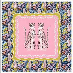 Kedatangan Baru Lukisan Minyak Vintage Alas Mahjong Amerika Motif Bunga Gelap & Penuh Pesona Cetakan Peony & Mawar Alas Felt Anti Selip Grosir - Product Image 4