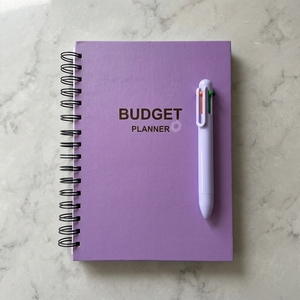Agenda con Rilegatura a Spirale, Copertina Rigida, 12 Mesi, Organizzatore Finanziario, Registro di Entrate e Spese Familiare, Diario <span class=keywords><strong>per</strong></span> il Budget - Product Image 1
