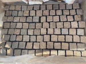 Pietra SH pietra naturale su misura pelle di tigre quarzite in mattoni modello vialetto di pietra che pavimenta in pietra a rete di ciottoli per strada - Product Image 2