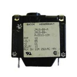 Interruptor Automático Miniatura Eaton JA1S-B9-AC-04-H-A-52 1P 6A DC 65V 1500A Icu Ics 20kV para Protección Eléctrica - Product Image 5