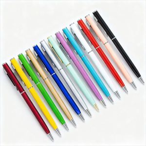 Hot-selling Luxury Metal Ballpoint <b>Pens</b> Customizable Logos & <b>Multi</b>-<b>Color</b> for Advertising for Marketing & Hotels - Product Image 1