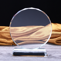 Plaque en verre octogonale classique à personnaliser, trophée en cristal K9, best-seller