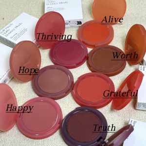 Fard à joues crème cushion 7 couleurs changeantes, haute saturation, minéral naturel, longue tenue, résistant à l'eau, pour le visage, personnalisable en gros - Product Image 1