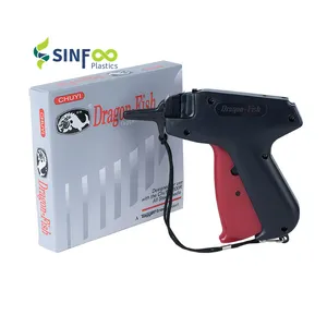 Nero Indumento di Colore Sbavature Tagging Pistola