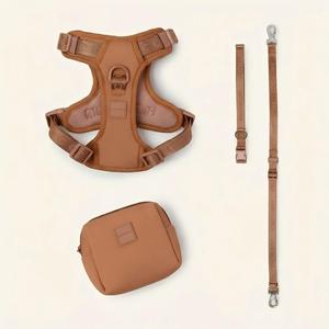 Ensemble <span class=keywords><strong>Harnais</strong></span> et Laisse Ajustables Personnalisés <span class=keywords><strong>pour</strong></span> Chien, <span class=keywords><strong>Collier</strong></span> et Laisse Jacquard avec Logo, Pochette à Friandises <span class=keywords><strong>pour</strong></span> Chien, <span class=keywords><strong>Harnais</strong></span> Anti-Traction <span class=keywords><strong>pour</strong></span> Chien - Product Image 1