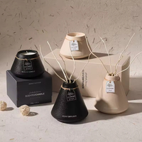 Diffuseur de parfum d'ambiance AIKUN Chic en coffret cadeau, huiles essentielles personnalisées, décoration de chambre d'hôtel, ambiance raffinée et apaisante, diffuseur à bâtonnets