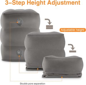 ชุดพักขาพกพาแบบพองลม น้ำหนักเบา สะดวกต่อการจัดเก็บและการขนส่ง - Product Image 3