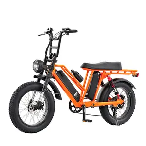 Vélo électrique Halley avec double batterie au Lithium, bicyclette polyvalente, 1000W 48 V 13 Ah