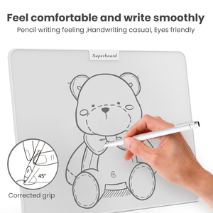 Tableau blanc magnétique à microcapsules de 15 pouces, sans poussière, sans encre, réutilisable, effaçable, avec certification CE ROHS EN71 CPC - Product Image 4