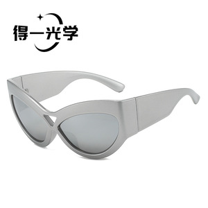 Cat Eye <b>Sunglasses</b> Black UV400 Women Fashion Sun Protection - Product Image 5