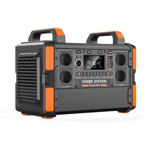 Fuente de Alimentación de 1200 W para Iluminación Fuera de la Red con Generador Solar UPS, Banco de Energía Portátil de 1200 W para Pesca al Aire Libre - Product Image 3