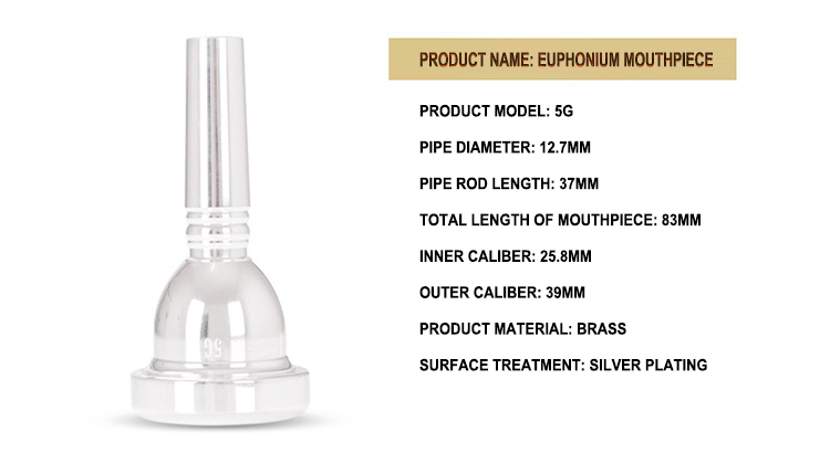Embouchure en euphonium 5G