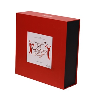 Scatole regalo di lusso magnetiche in cartone rigido personalizzate per bevande nuziali Champagne Whisky vino rosso bottiglia di vetro opaca - Product Image 4