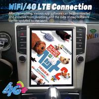 Écran Tesla Autoradio Lecteur Multimédia VW Passat B7/B6 2010-2014 2 Din Android 11 Carplay GPS DSP OLED Tableau de Bord 1 An