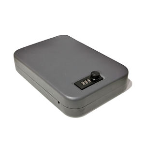 고보안 지문 잠금 휴대용 3자리 조합 금고 가정용 - Product Image 5