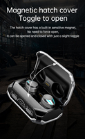 VM41 Headphone nirkabel, earbud Gaming Hifi Stereo In-ear IPX7 tahan air bebas genggam