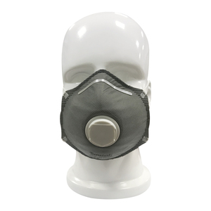 Máscaras de PPE industriales desechables aprobadas por la CE EN149 <span class=keywords><strong>FFP2</strong></span> 6272 Respiradores con válvula de contaminación de carbono Máscaras de seguridad en el lugar de trabajo - Product Image 3