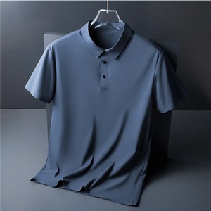 T-shirt de golf personnalisé de luxe, haute qualité, séchage rapide, coupe classique, tricoté, respirant, couleur unie, manches courtes - Product Image 5