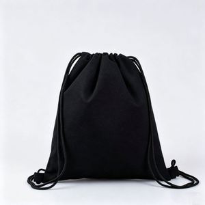 ถุงผ้าแคนวาสแบบมีเชือกผูก ขายส่ง เป็นมิตรกับสิ่งแวดล้อม รับสกรีนโลโก้ ใช้ซ้ำได้ สำหรับใส่รองเท้า ซักผ้า ออกกำลังกาย - Product Image 1