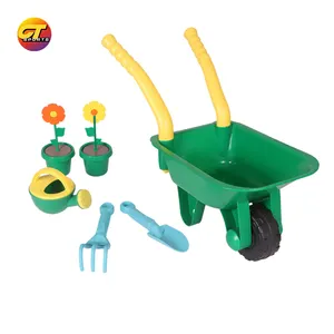 Brinquedos de jardinagem ao ar livre, com tubo de irrigação e barra de rodas, crianças, jogar, brinquedo, conjunto de ferramentas de jardim, para crianças