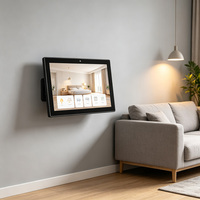 Écran tactile tout-en-un de 10,1 pouces, mural, LED, mini, pour publicité en réseau, contrôle industriel, système Android, personnalisable