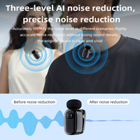 Kit d'Équipement Professionnel de Micro-Cravate Portable et Sans Fil pour Enregistrement de Podcast, Idéal pour Téléphone Portable
