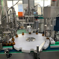 Machine de remplissage automatique de liquides oraux de haute précision pour flacons de sirop, de gouttes orales, de vitamines et d'extraits de plantes de 30 ml/100 ml/120 ml