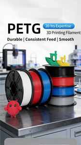 เส้นพลาสติก PETG ขนาด 1.75 มม. น้ำหนัก 1 กก. สำหรับเครื่องพิมพ์ 3 มิติ เส้นพลาสติกคุณภาพพรีเมียมจากโรงงานโดยตรง ความแข็งแรงสูง สำหรับการพิมพ์ 3 มิติ - Product Image 6